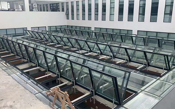 百安科技有限公司近期乌兰排烟窗项目案例分享
