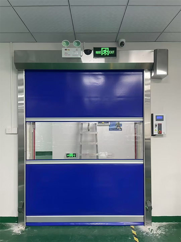 乌兰快速乌兰卷帘门在冷链物流仓储区的应用实践